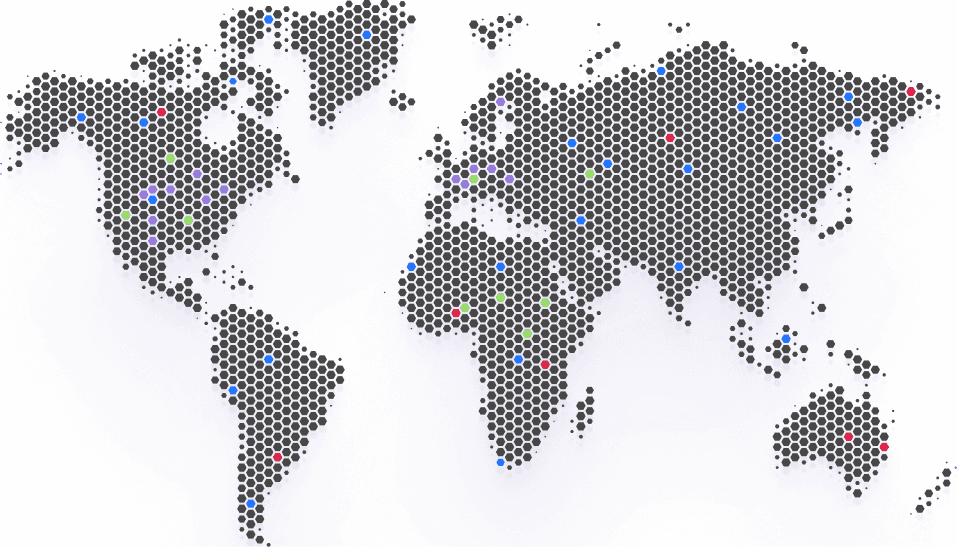 Global API Usage Map