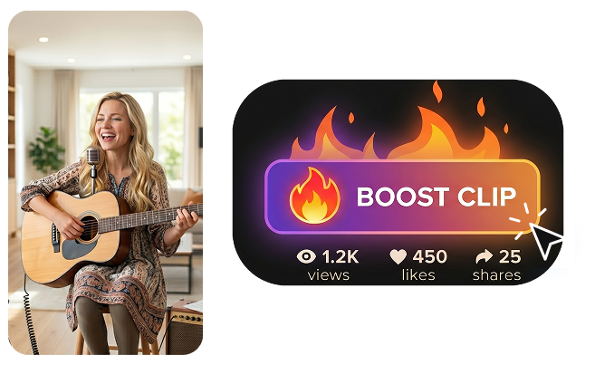 Boost clip